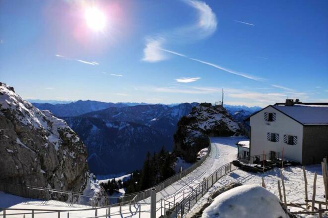 Wendelsteinhaus im Winter