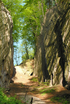 Wolfsschlucht. Aufstieg.