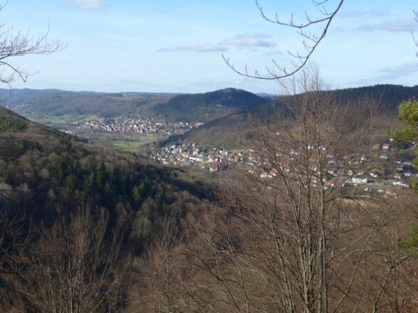 Blick von der Mühlkoppe