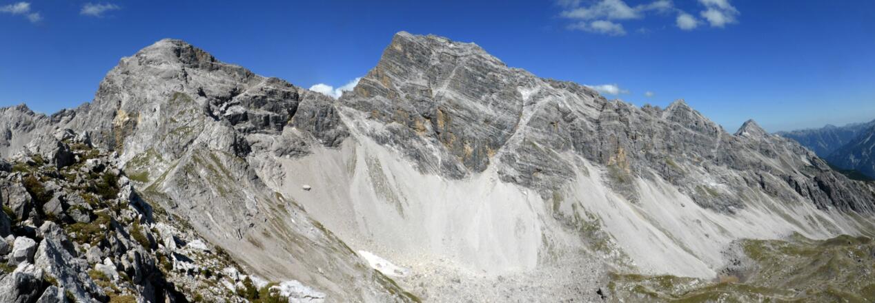 Bretterspitze und Urbleskarspitze - von Steinspitzl