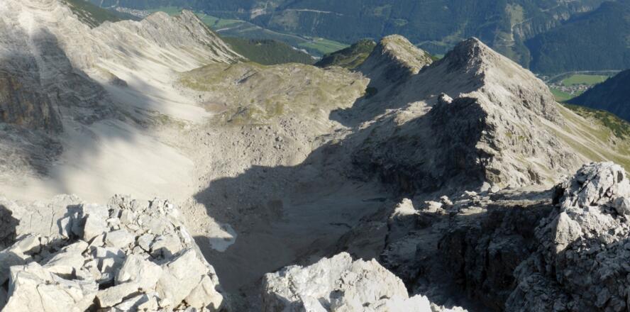 Seekar und Steinspitzl (re) - von Bretterspitze