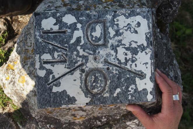 Grenzstein Österreich-Allgäu (Deutschland) :-)