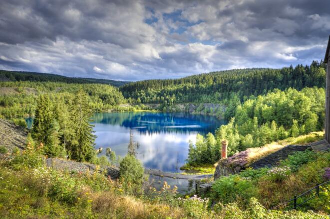 Technisches Denkmal - Historischer Schieferbergbau - Lehesten