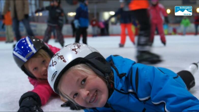 Wintersport in Bayern: Eishalle Berchtesgaden