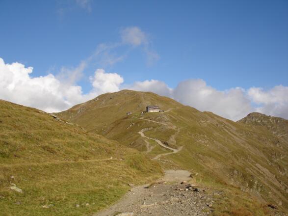 Rückblick zur Sillianerhütte