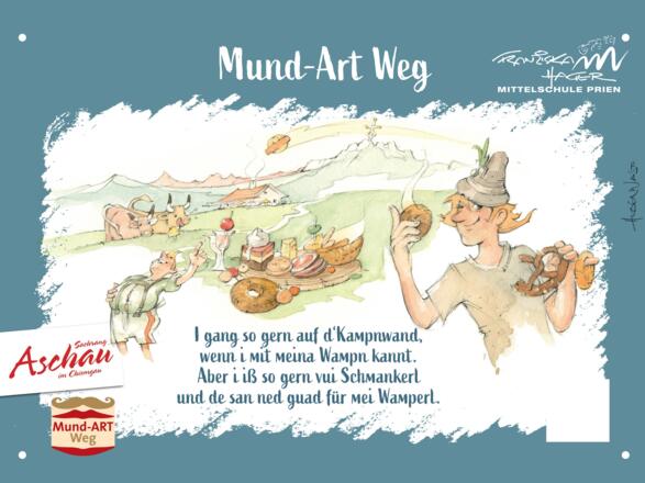 Mund-Art Weg Schmankerl