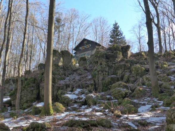 Gipfel mit Hocheckhütte