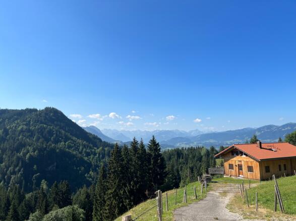 Grandioser Ausblick hinter Burgberg