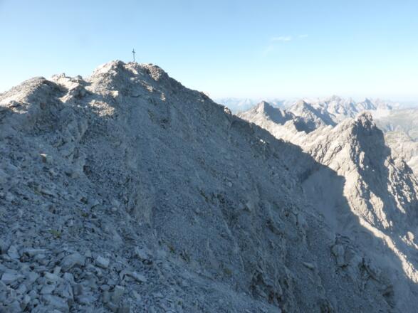 Urbleskarspitze - die letzten Meter