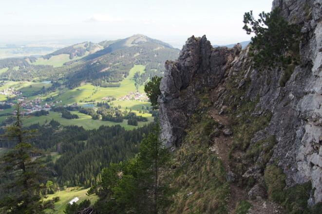 Querung zum Sorgschrofen