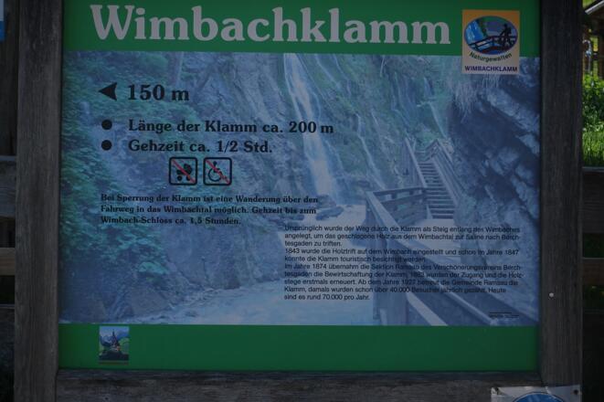 Die Wimbachklamm kann man zu Beginn oder am Ende der Runde bestaunen.