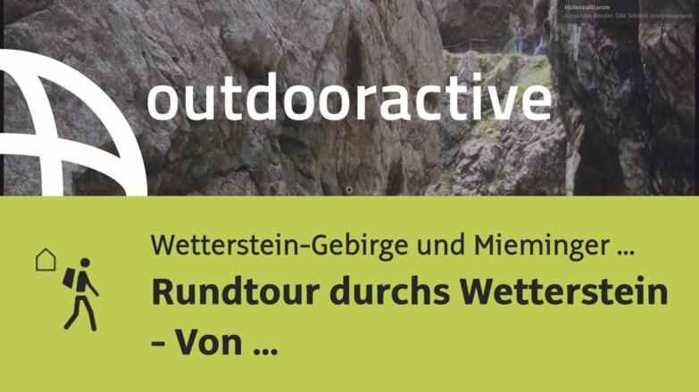 Fernwanderweg im Wetterstein-Gebirge und der Mieminger Kette: Rundtour ...