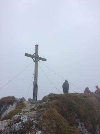 Pyramidenspitze im Nebel