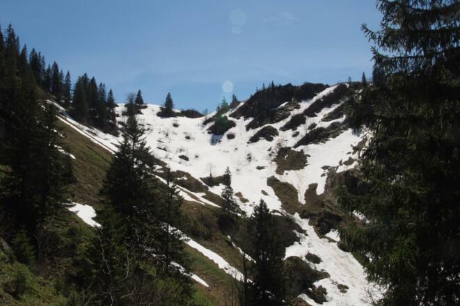 Aufstieg zum Joch