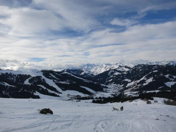 Bergpanorama Südwestwärts