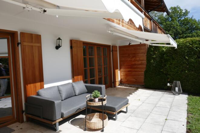 Gartenblick Süd Terrasse