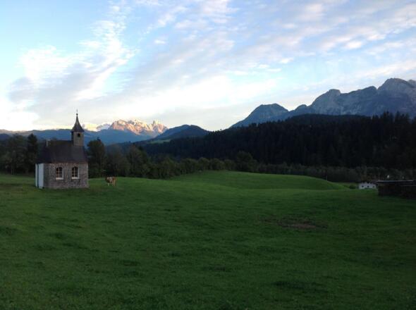 Kapelle und Aussicht