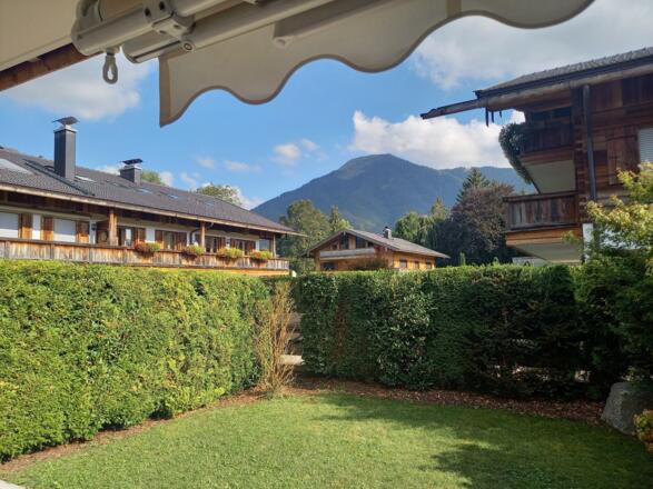 Gartenblick Süd von der Terrasse