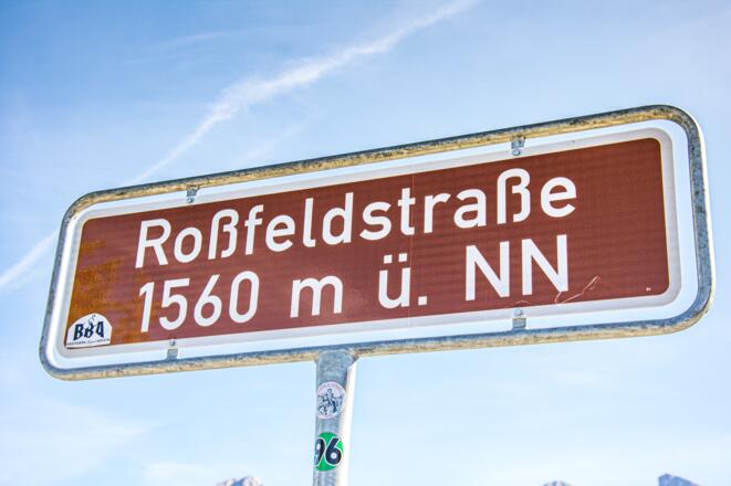 Auf dem Scheitelpunkt