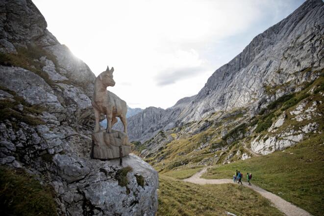 In der Felswelt der Alpspitze