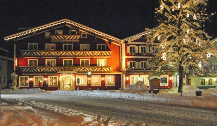 Winteransicht Der Abtenauer