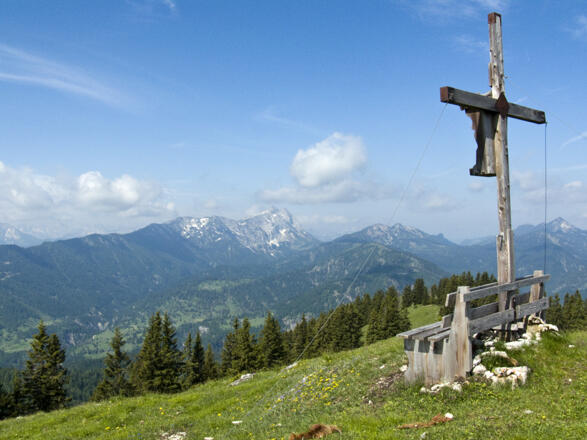 Gipfelblick zum Guffert