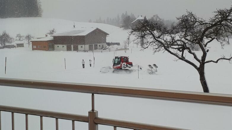 Pistenbully im Einsatz
