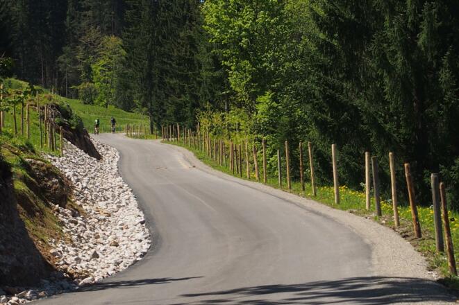 neue Straße zur Rappengschwendalpe