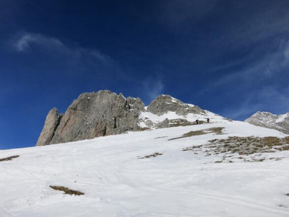 Weiterer Aufstieg Richtung Hochkönig