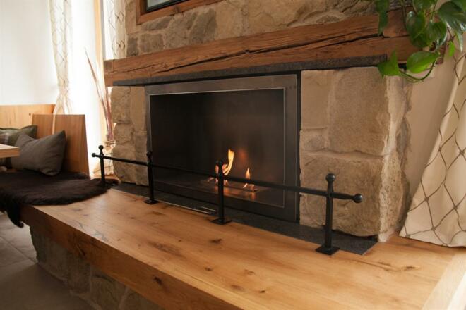 Kamin im Aufenthaltsraum