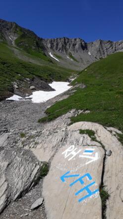 unterwegs zum Gehrengrat