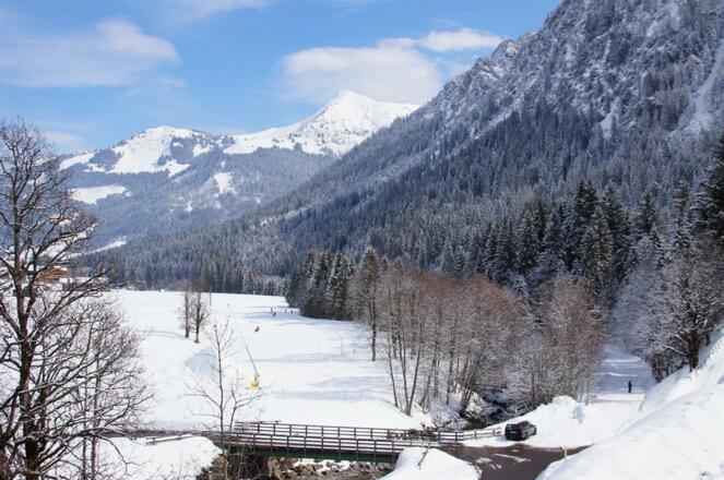 Loipe - Einstieg direkt ab Haus