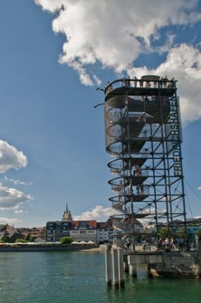 Hallo Friedrichshafen - hier der Aussichtsturm