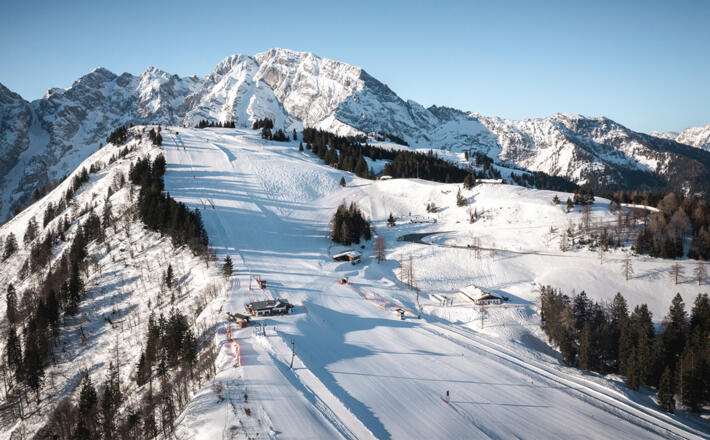 Naturschnee-Skigebiet Rossfeld