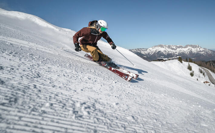 Skifahren am Roßfeld