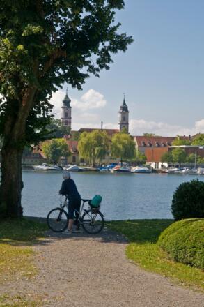 Schöner Blick auf Lindau