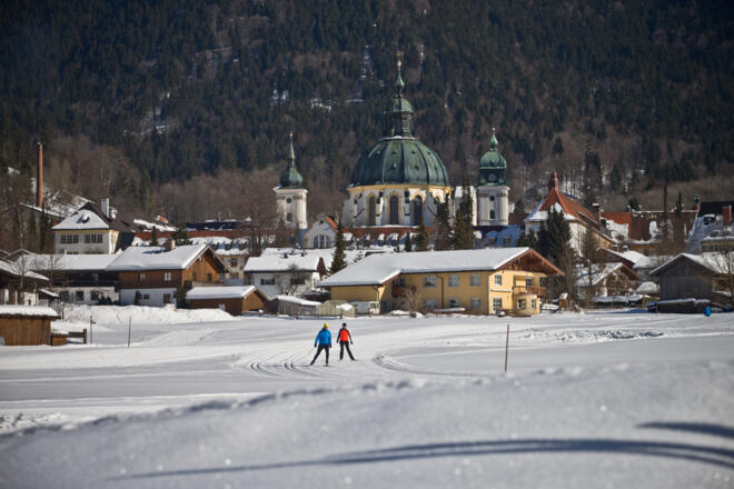 Langlaufloipe Ettaler Runde