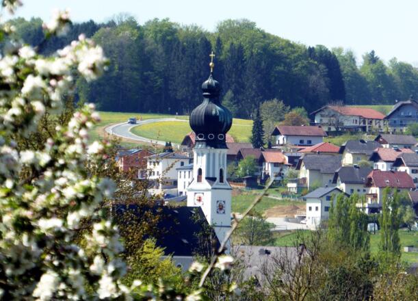Ankunft am Zielort Obertrum.