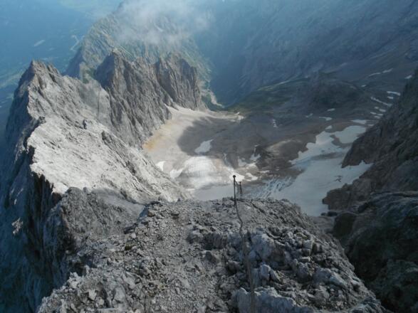 In der Irmerscharte (2700 m)