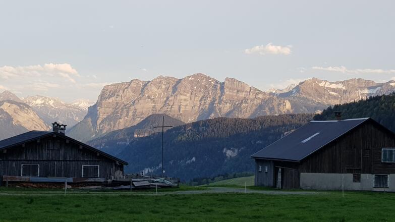 Vorsäß Hütte in Schwarzenberg