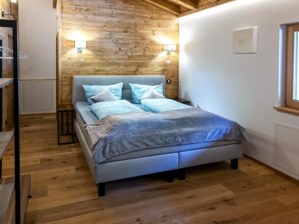 Schlafzimmer Bergblick