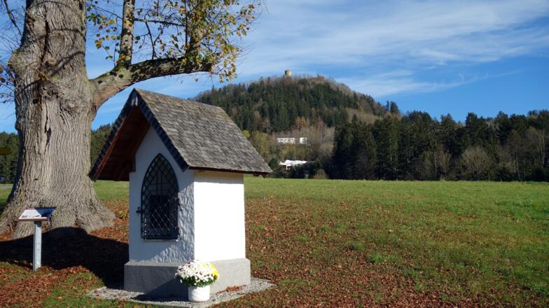 Rückblick vom Marterl