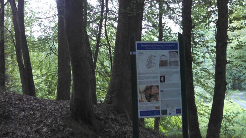 Infotafel zum Europäischen Kulturweg