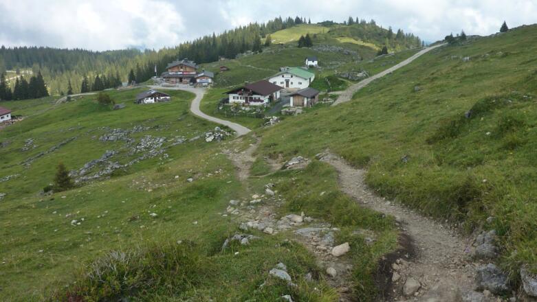 Straubinger Haus + Steig zum Fellhorn