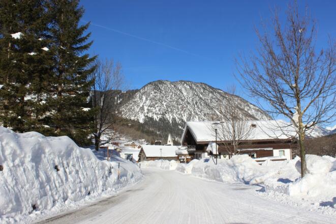 Blick zurück Richtung Ortszentrum