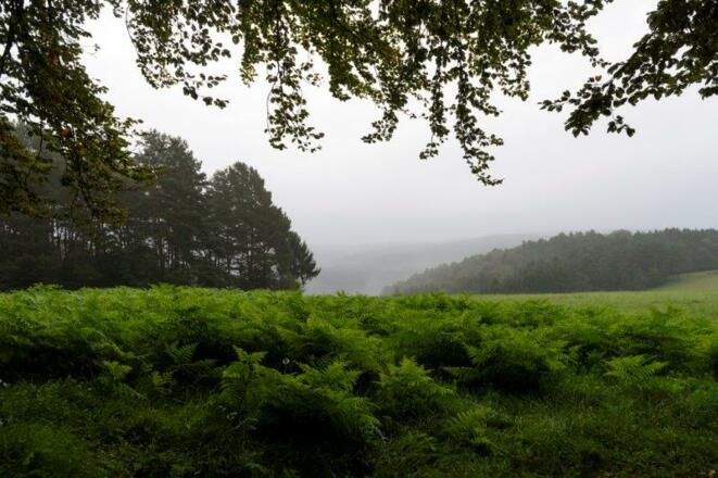 Ausblick an der Kapelle Herrin der Berge