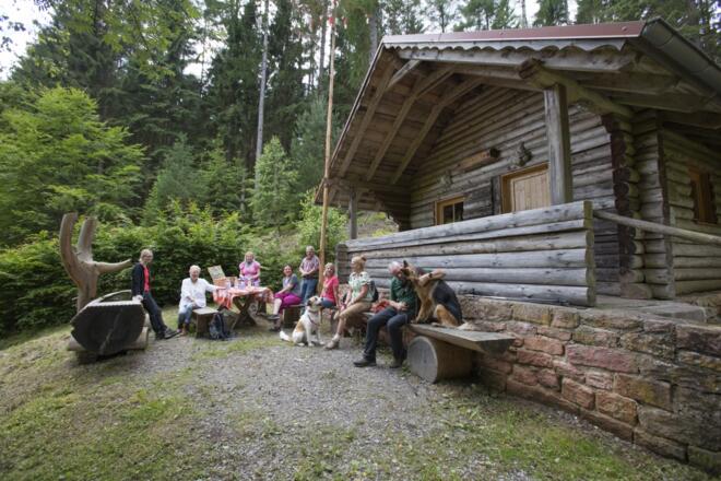 Esiiggrundhütte am Eselsweg