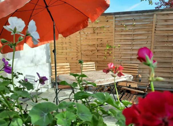 Terrasse im Sommer Absam