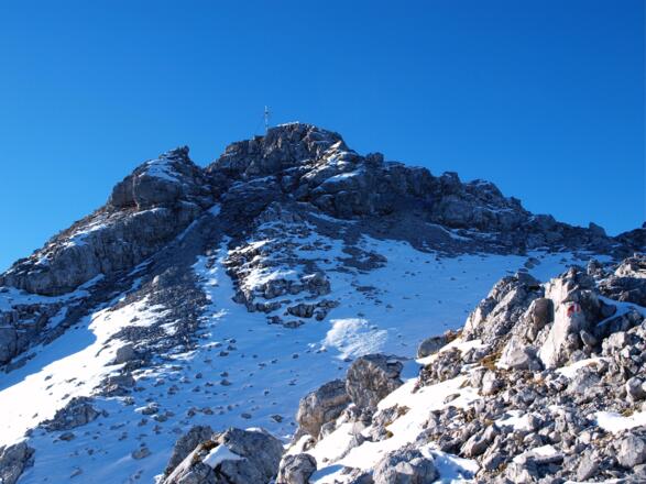 Nordgipfel ~2190m, Anstieg von rechts
