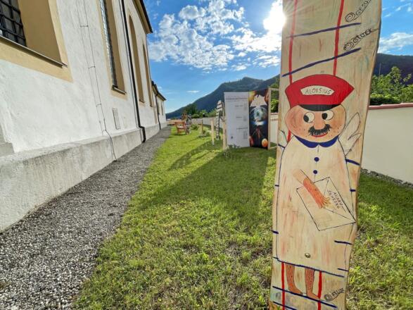 Station: Aloisius auf der Himmelsleiter